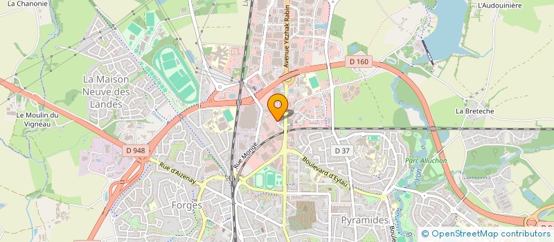 localisation de l'entreprise SYNDICAT MASSEURS KINESITHERAPEUTES à LA ROCHE-SUR-YON
