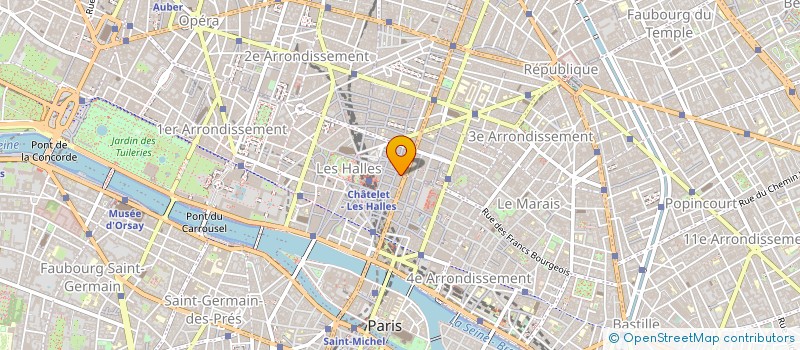 localisation de l'entreprise SYNDICAT MAT COMMERCE CEREALES GRAINES à PARIS