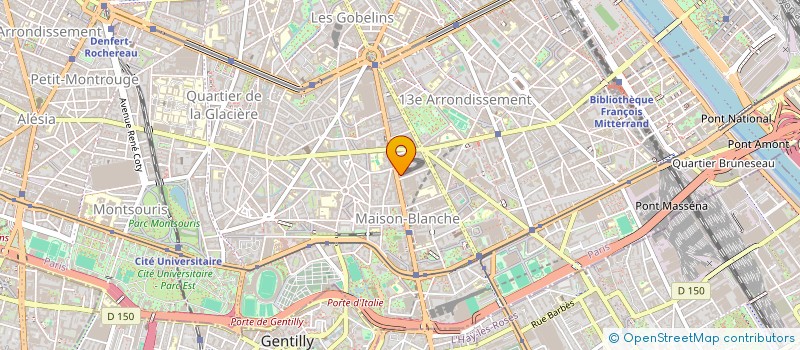 localisation de l'entreprise SYNDICAT MEDECINS INDEPENDANTS DE FRANCE  PARIS