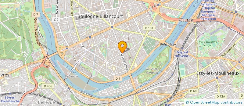 localisation de l'entreprise SYNDICAT METAL CFDT DU SUD HTS DE SEINE à BOULOGNE-BILLANCOURT