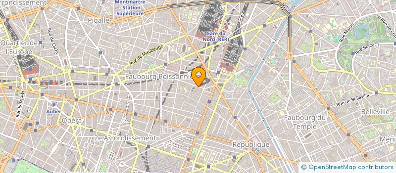 localisation de l'entreprise SYNDICAT METIERS DE LA FOURRURE  PARIS