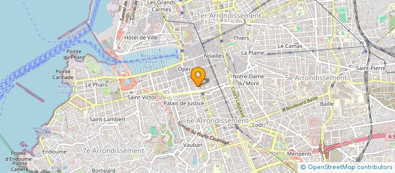 localisation de l'entreprise SYNDICAT METROPOLITAIN DES ACTEURS DE L'EVENEMENT  MARSEILLE