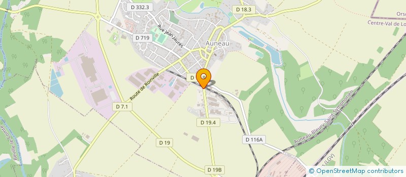 localisation de l'entreprise SYNDICAT MIXTE A VOCATION SCOLAIRE DU CANTON D'AUNEAU à AUNEAU-BLEURY-SAINT-SYMPHORIEN