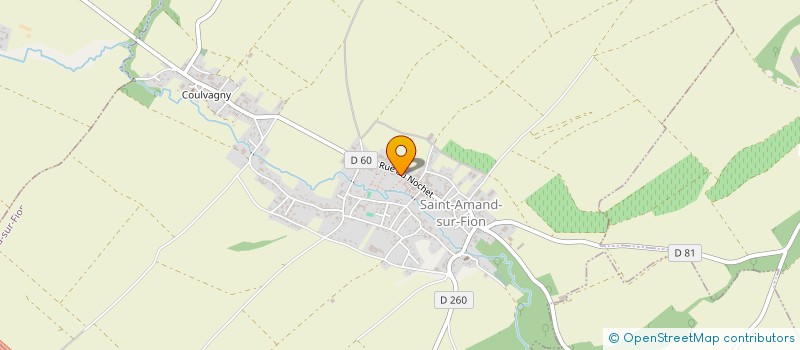 localisation de l'entreprise SYNDICAT MIXTE A VOCATION UNIQUE DE LA VALLEE DU FION à SAINT-AMAND-SUR-FION