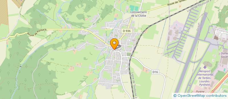 localisation de l'entreprise SYNDICAT MIXTE AEP DU MARQUISAT à BENAC
