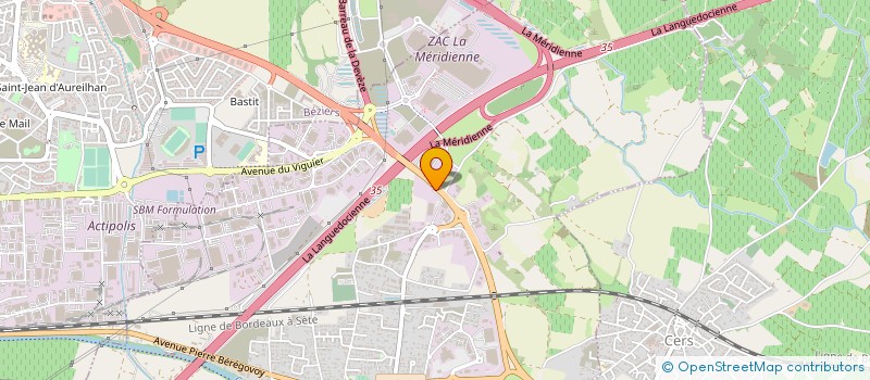 localisation de l'entreprise SYNDICAT MIXTE AEROPORT BEZIERS CAP D'AGDE - HERAULT OCCITANIE à PORTIRAGNES