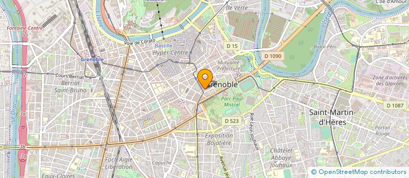 localisation de l'entreprise SYNDICAT MIXTE ALPES ABATTAGE à GRENOBLE