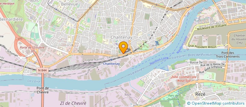 localisation de l'entreprise SYNDICAT MIXTE ATLANTIC'EAU à NANTES