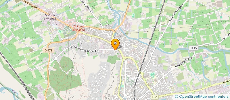 localisation de l'entreprise SYNDICAT MIXTE CHARGE DU SCOT DE LA REGION DE CAVAILLON à CAVAILLON