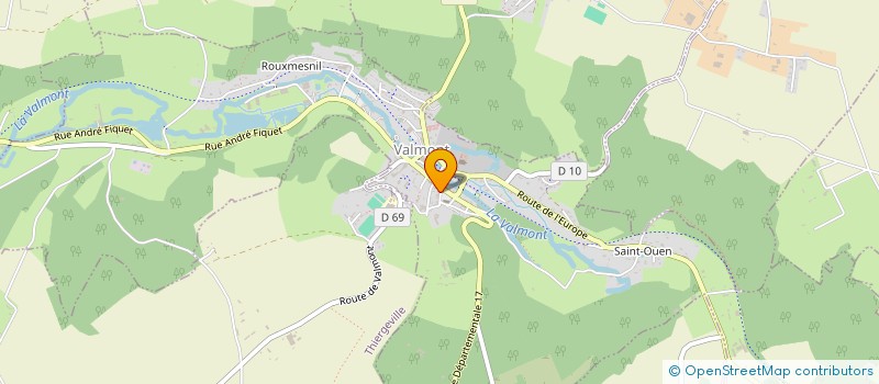 localisation de l'entreprise SYNDICAT MIXTE D'ADDUCTION D'EAU POTABLE ET D'ASSAINISSEMENT DE LA REGION DE VALMONT à VALMONT