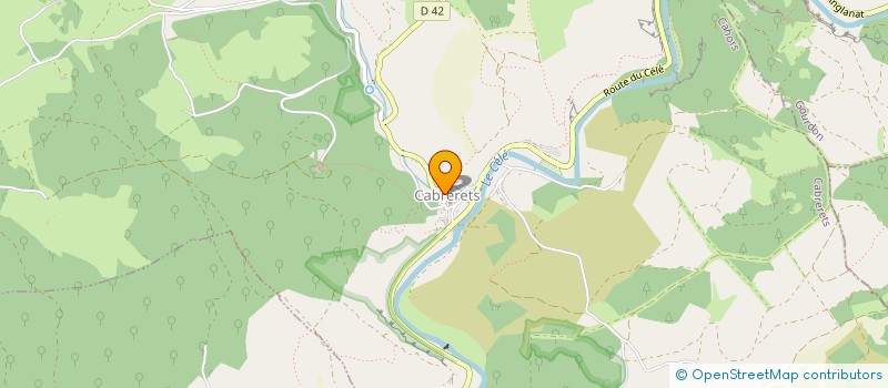 localisation de l'entreprise SYNDICAT MIXTE D'ALIMENTATION EN EAU POTABLE DE FRANCOULES à SAINT GERY-VERS