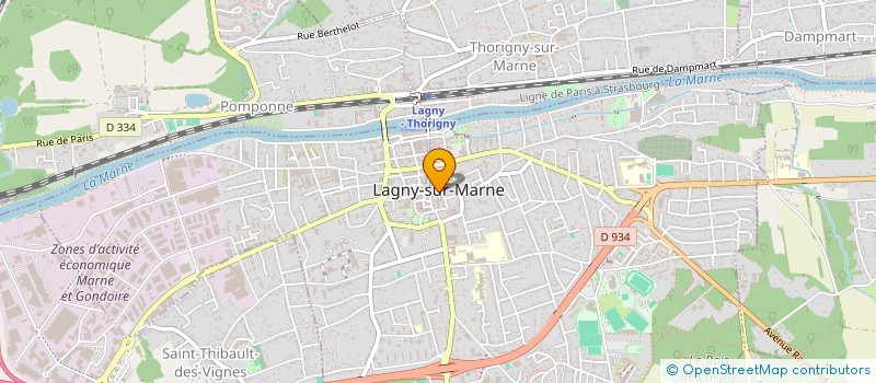 localisation de l'entreprise SYNDICAT MIXTE D'ALIMENTATION EN EAU POTABLE DE LA REGION DE LAGNY-SUR-MARNE à LAGNY-SUR-MARNE