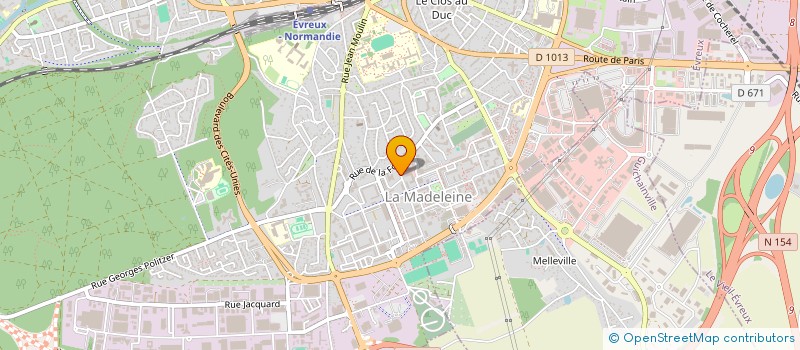 localisation de l'entreprise SYNDICAT MIXTE D'AMENAGEMENT DU BASSIN DE L'ITON à EVREUX