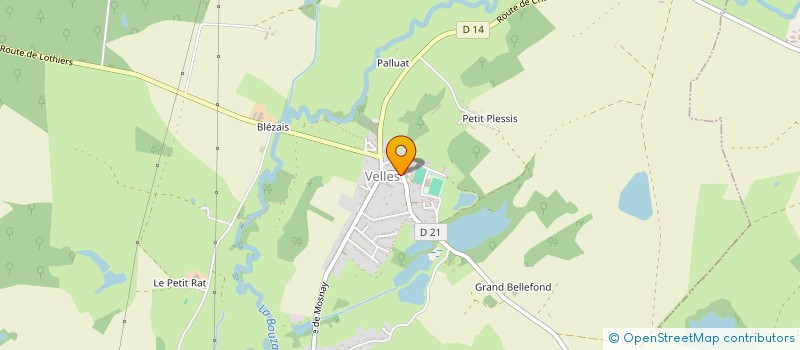 localisation de l'entreprise SYNDICAT MIXTE D'AMENAGEMENT DU BASSIN DE LA BOUZANNE à VELLES