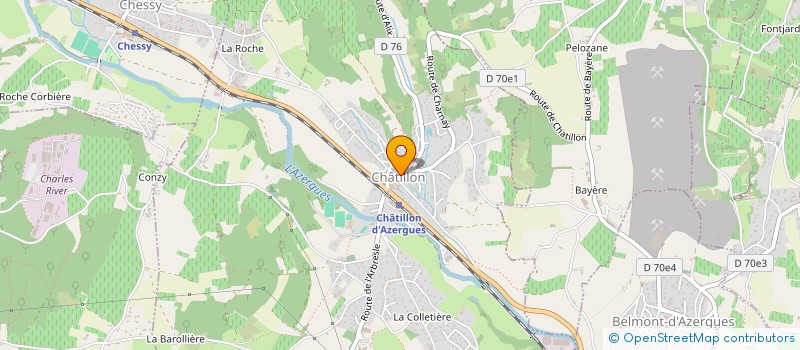 localisation de l'entreprise SYNDICAT MIXTE D'ASSAINISSEMENT DE LA PRAY à CHATILLON