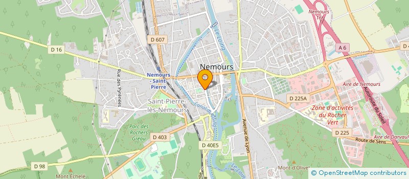 localisation de l'entreprise SYNDICAT MIXTE D'EAU ET D'ASSAINISSEMENT DU PAYS DE NEMOURS à NEMOURS