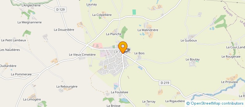 localisation de l'entreprise SYNDICAT MIXTE D'EAU POTABLE DE LA REGION DE LE HORPS à LE HORPS