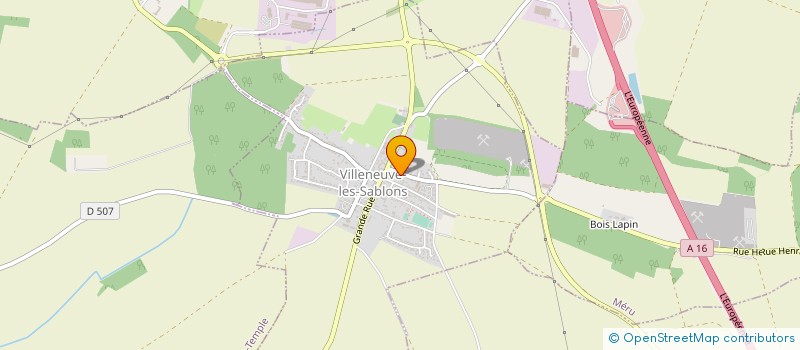 localisation de l'entreprise SYNDICAT MIXTE D'EAU POTABLE DES SABLONS à VILLENEUVE-LES-SABLONS