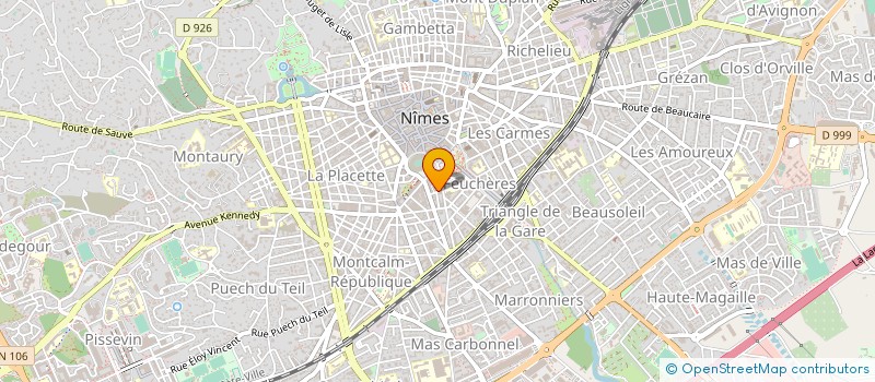 localisation de l'entreprise SYNDICAT MIXTE D'ELECTRICITE DU GARD à NIMES