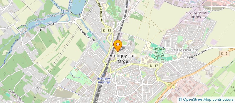 localisation de l'entreprise SYNDICAT MIXTE DE BRETIGNY SUR ORGE à BRETIGNY-SUR-ORGE