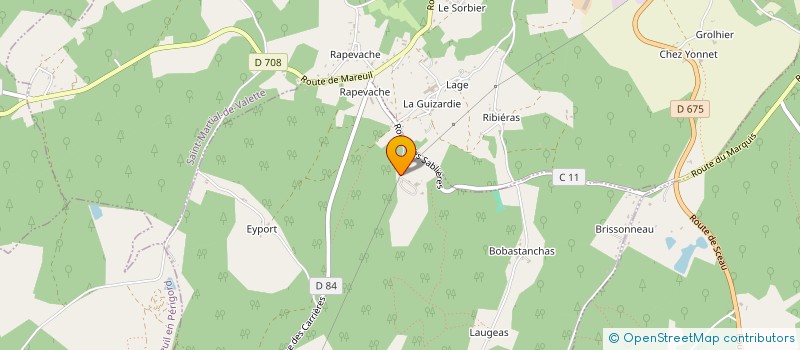 localisation de l'entreprise SYNDICAT MIXTE DE COLLECTE ET TRAITEMENT D'ORDURES MENAGERES DE NONTRON à SAINT-FRONT-SUR-NIZONNE