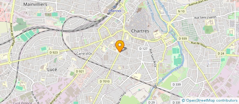 localisation de l'entreprise SYNDICAT MIXTE DE COORDINATION DES TRANSPORTS COLLECTIFS D'EURE-ET-LOIR à CHARTRES