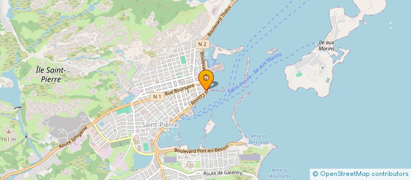 localisation de l'entreprise SYNDICAT MIXTE DE GESTION DES DECHETS DE SAINT PIERRE ET MIQUELON à SAINT-PIERRE