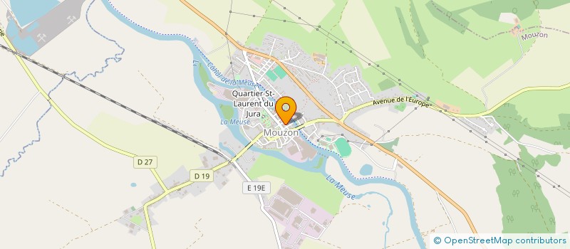 localisation de l'entreprise SYNDICAT MIXTE DE GESTION FORESTIERE DE MOUZON à MOUZON