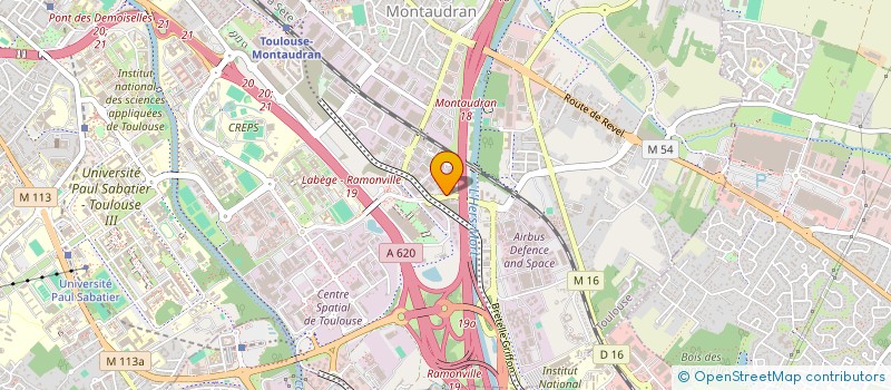 localisation de l'entreprise SYNDICAT MIXTE DE L'EAU ET DE L'ASSAINISSEMENT DE HAUTE GARONNE à TOULOUSE