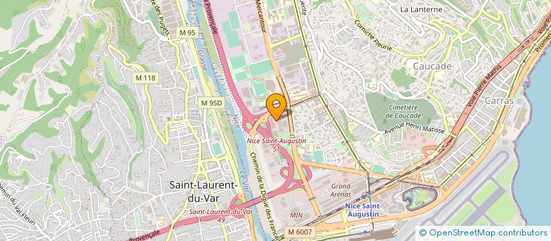 localisation de l'entreprise SYNDICAT MIXTE DE LA MAISON DE L'INTELLIGENCE ARTIFICIELLE à NICE