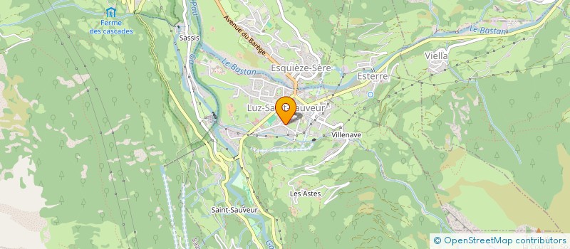 localisation de l'entreprise SYNDICAT MIXTE DE LA MAISON DU PARC NATIONAL ET DE LA VALLEE DE LUZ à LUZ-SAINT-SAUVEUR
