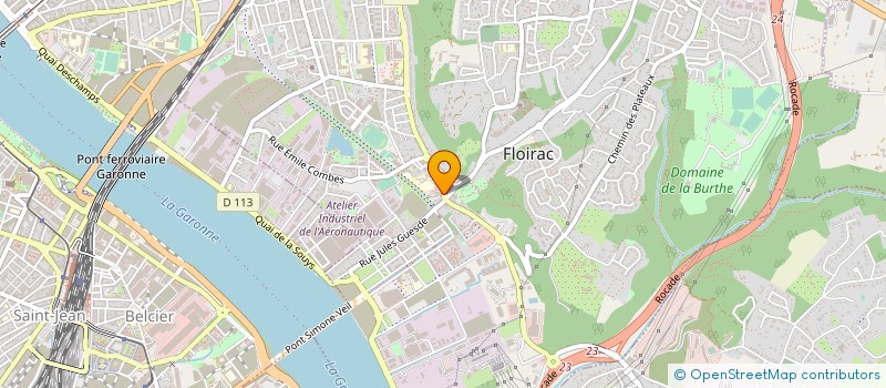 localisation de l'entreprise SYNDICAT MIXTE DE LA RIVE DROITE à FLOIRAC