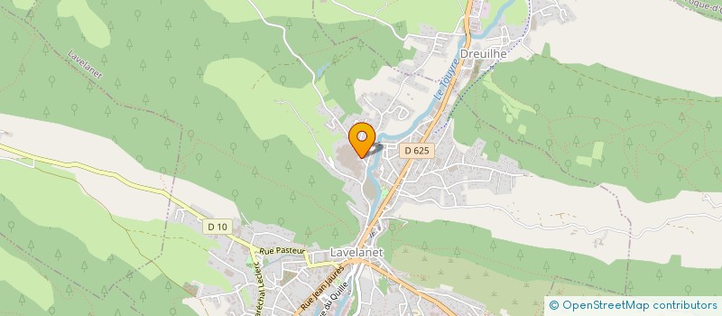 localisation de l'entreprise SYNDICAT MIXTE DE LA STATION DES MONTS D'OLMES à LAVELANET