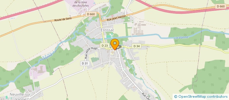 localisation de l'entreprise SYNDICAT MIXTE DE LA VANNE ET DE SES AFFLUENTS à NEUVILLE-SUR-VANNE