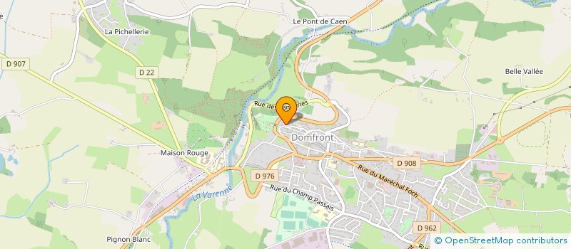 localisation de l'entreprise SYNDICAT MIXTE DE PRODUCTION D'EAU POTABLE DU DOMFRONTAIS ET DU PASSAIS à DOMFRONT-EN-POIRAIE