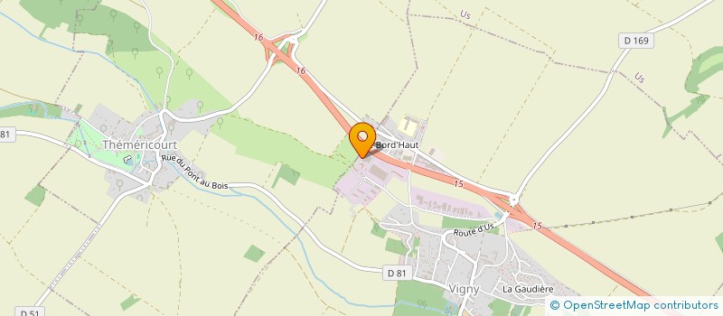 localisation de l'entreprise SYNDICAT MIXTE DE RAMASSAGE ET DE TRAITEMENT DES ORDURES MENAGERES DU VEXIN  VIGNY