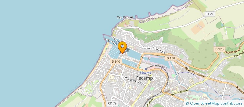 localisation de l'entreprise SYNDICAT MIXTE DES PORTS DE LA SEINE-MARITIME à FECAMP