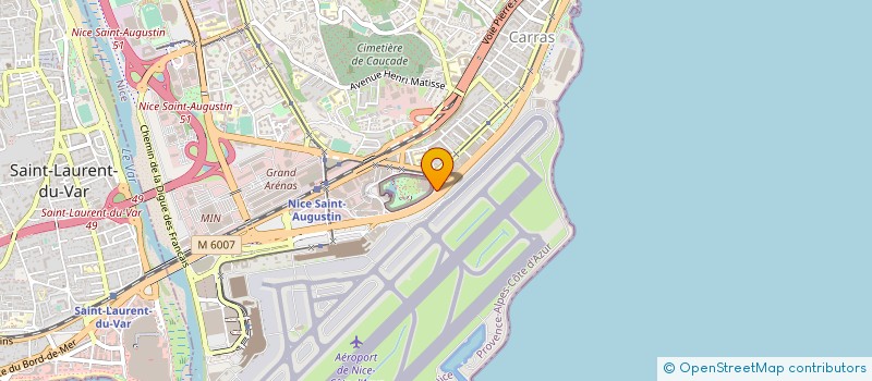 localisation de l'entreprise SYNDICAT MIXTE DES STATIONS DU MERCANTOUR à NICE