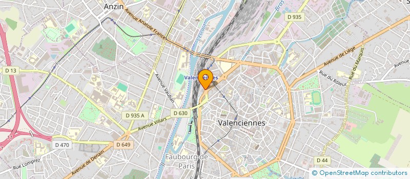 localisation de l'entreprise SYNDICAT MIXTE DOCKS SEINE NORD EUROPE/ESCAUT à VALENCIENNES