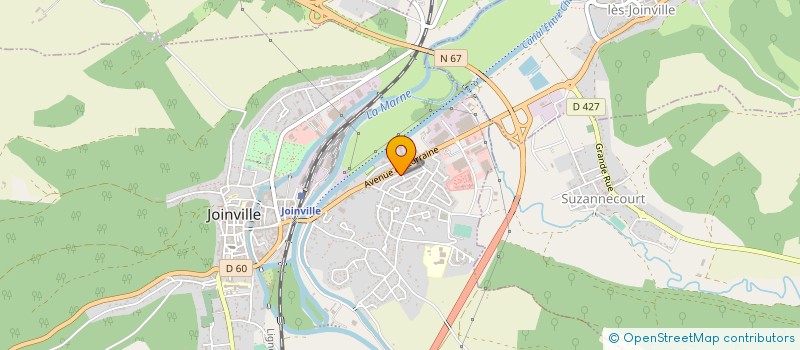 localisation de l'entreprise SYNDICAT MIXTE DU BASSIN DE LA MARNE ET DE SES AFFLUENTS à JOINVILLE