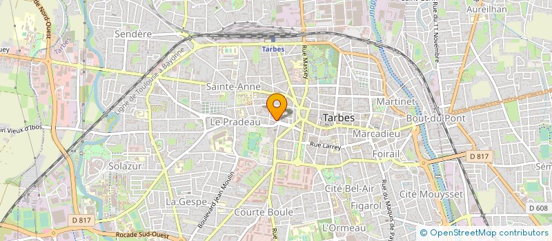 localisation de l'entreprise SYNDICAT MIXTE DU BASSIN DE VIE TARBAIS à TARBES