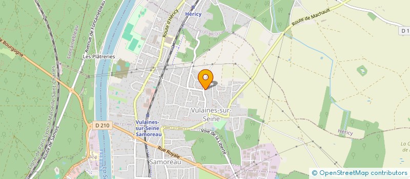 localisation de l'entreprise SYNDICAT MIXTE DU COLLEGE DES BORDS DE SEINE à VULAINES-SUR-SEINE