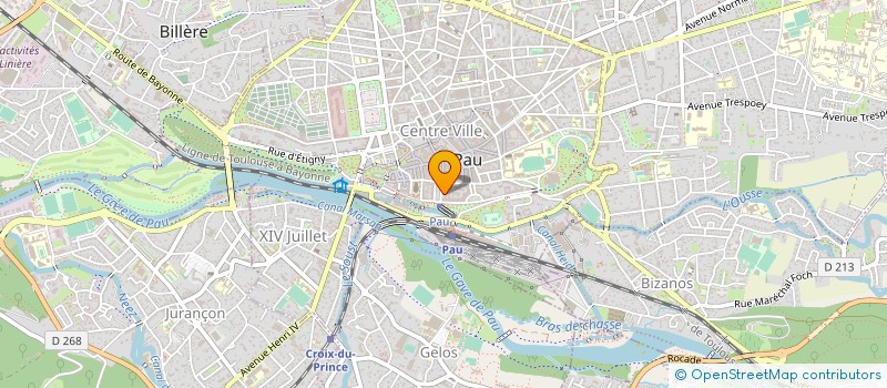 localisation de l'entreprise SYNDICAT MIXTE DU GRAND PAU à PAU