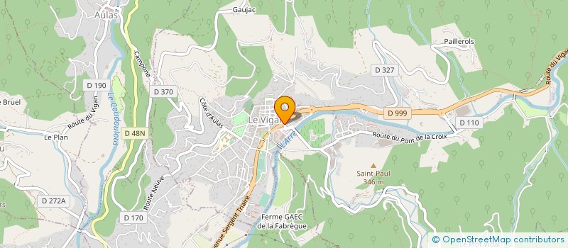 localisation de l'entreprise SYNDICAT MIXTE DU GRAND SITE DE NAVACELLES à LE VIGAN