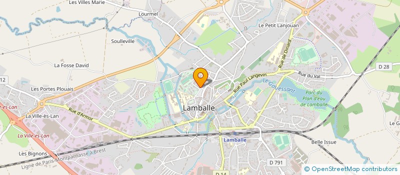 localisation de l'entreprise SYNDICAT MIXTE DU HARAS NATIONAL DE LAMBALLE à LAMBALLE-ARMOR