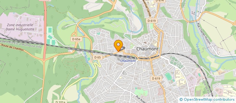 localisation de l'entreprise SYNDICAT MIXTE DU PAYS DE CHAUMONT à CHAUMONT