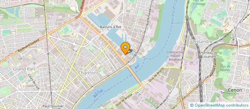 localisation de l'entreprise SYNDICAT MIXTE DU SCHEMA DIRECTEUR DE L'AIRE METROPOLITAINE BORDELAISE-SYSDAU à BORDEAUX