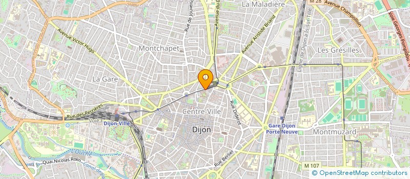 localisation de l'entreprise SYNDICAT MIXTE DU TECHNOPORT DE PAGNY à DIJON