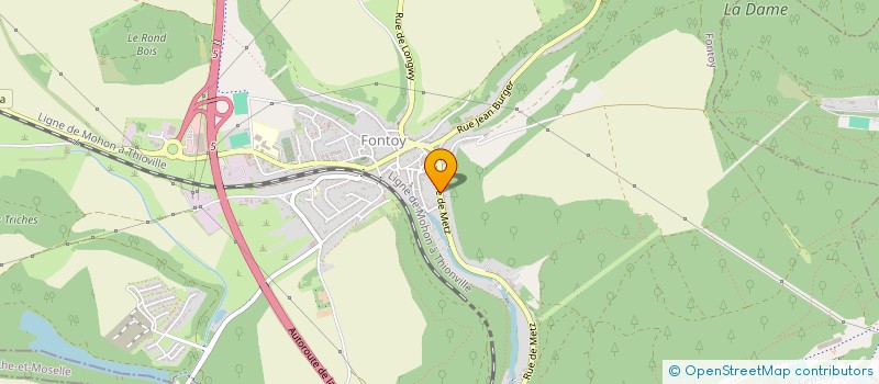 localisation de l'entreprise SYNDICAT MIXTE EAU ET ASSAINISSEMENT DE FONTOY VALLEE DE LA FENSCH à FONTOY