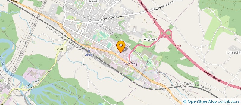 localisation de l'entreprise SYNDICAT MIXTE EAU ET ASSAINISSEMENT DES TROIS CANTONS à ARTIX
